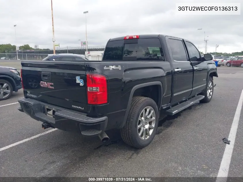 3GTU2WEC0FG136313 2015 GMC Sierra 1500 Denali