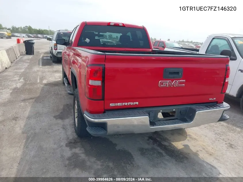 1GTR1UEC7FZ146320 2015 GMC Sierra 1500 Sle