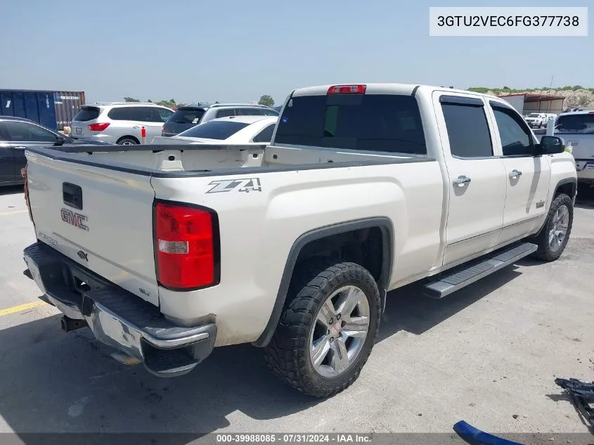 3GTU2VEC6FG377738 2015 GMC Sierra 1500 Slt