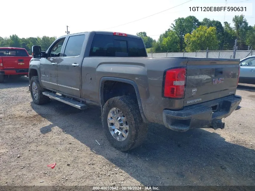 1GT120E88FF590631 2015 GMC Sierra 2500Hd Denali