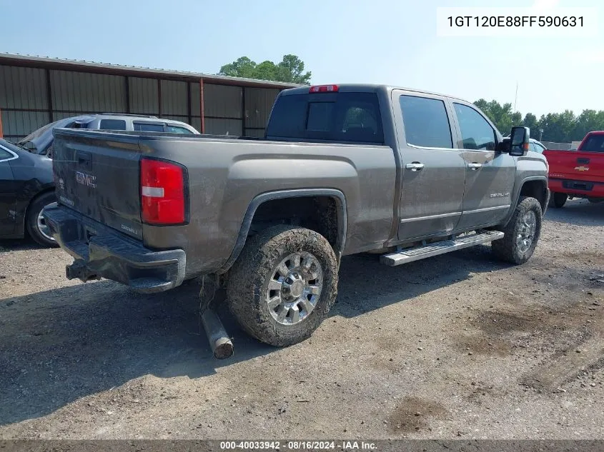 1GT120E88FF590631 2015 GMC Sierra 2500Hd Denali