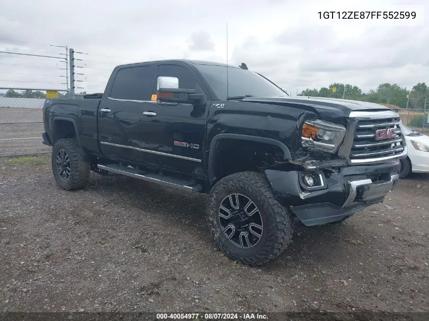 2015 GMC Sierra K2500 Slt VIN: 1GT12ZE87FF552599 Lot: 40054977