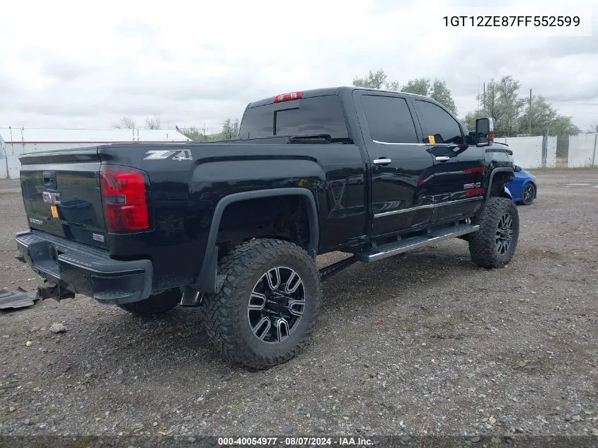 1GT12ZE87FF552599 2015 GMC Sierra K2500 Slt