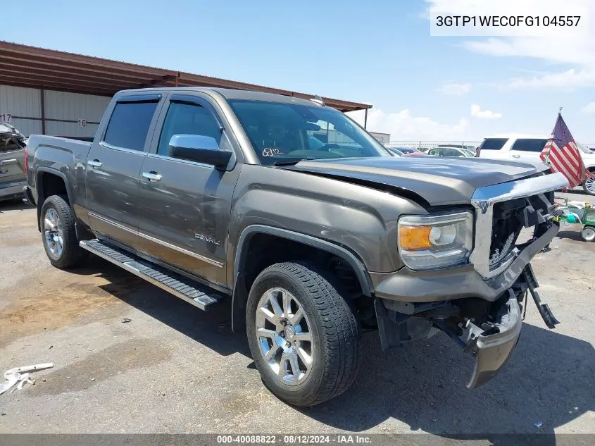 2015 GMC Sierra 1500 Denali VIN: 3GTP1WEC0FG104557 Lot: 40088822