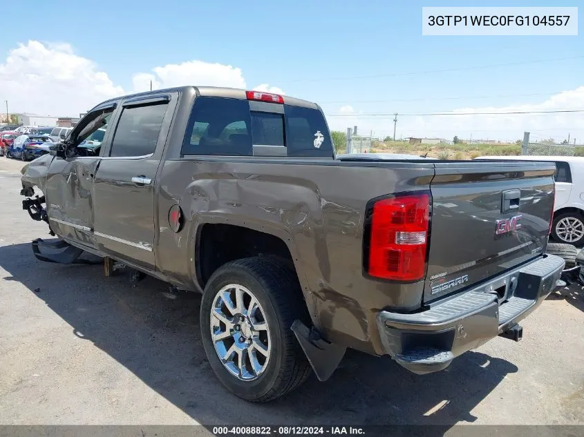 2015 GMC Sierra 1500 Denali VIN: 3GTP1WEC0FG104557 Lot: 40088822