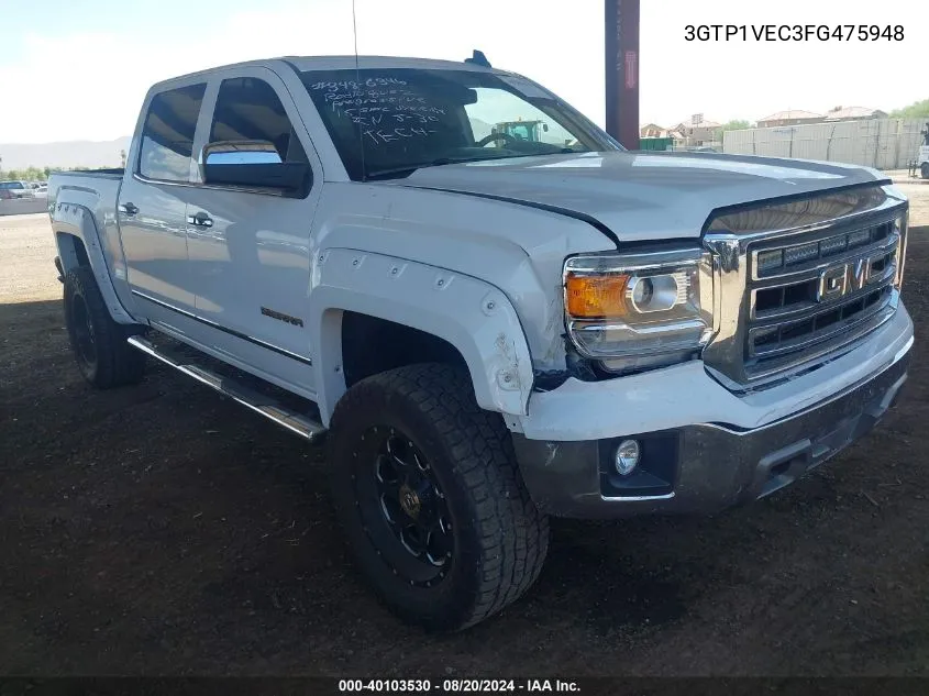 3GTP1VEC3FG475948 2015 GMC Sierra 1500 Slt