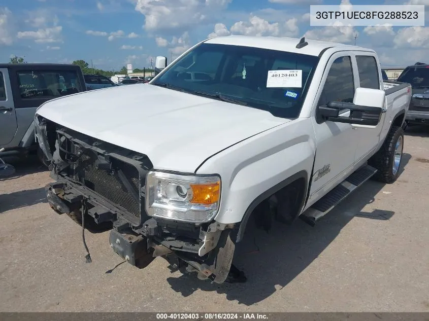 2015 GMC Sierra 1500 Sle VIN: 3GTP1UEC8FG288523 Lot: 40120403