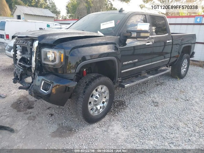 1GT120E89FF570338 2015 GMC Sierra 2500Hd Denali