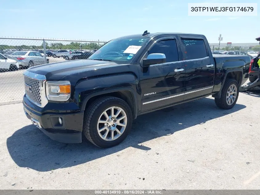 3GTP1WEJ3FG174679 2015 GMC Sierra 1500 Denali