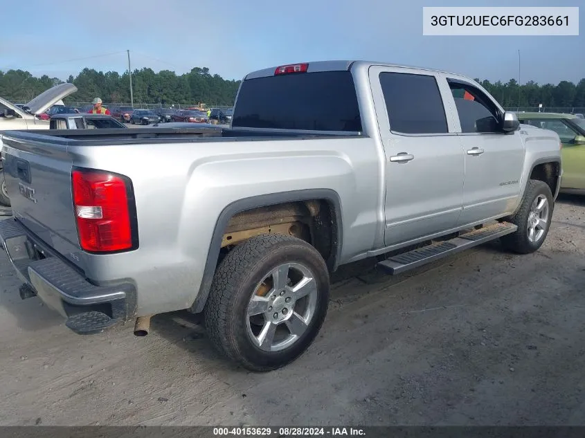 2015 GMC Sierra 1500 Sle VIN: 3GTU2UEC6FG283661 Lot: 40153629