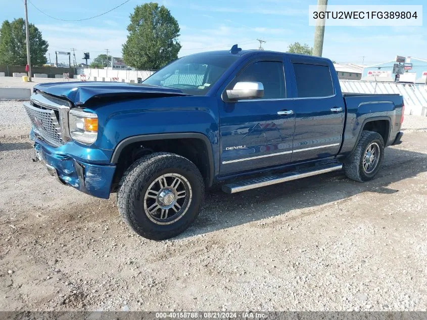 3GTU2WEC1FG389804 2015 GMC Sierra 1500 K1500 Denali