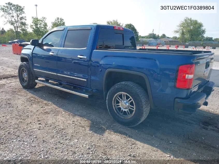 3GTU2WEC1FG389804 2015 GMC Sierra 1500 K1500 Denali