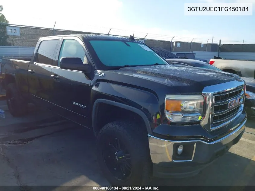 2015 GMC Sierra 1500 Sle VIN: 3GTU2UEC1FG450184 Lot: 40168134