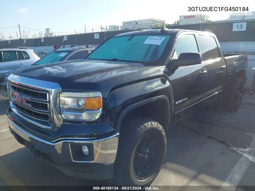 2015 GMC Sierra 1500 Sle VIN: 3GTU2UEC1FG450184 Lot: 40168134