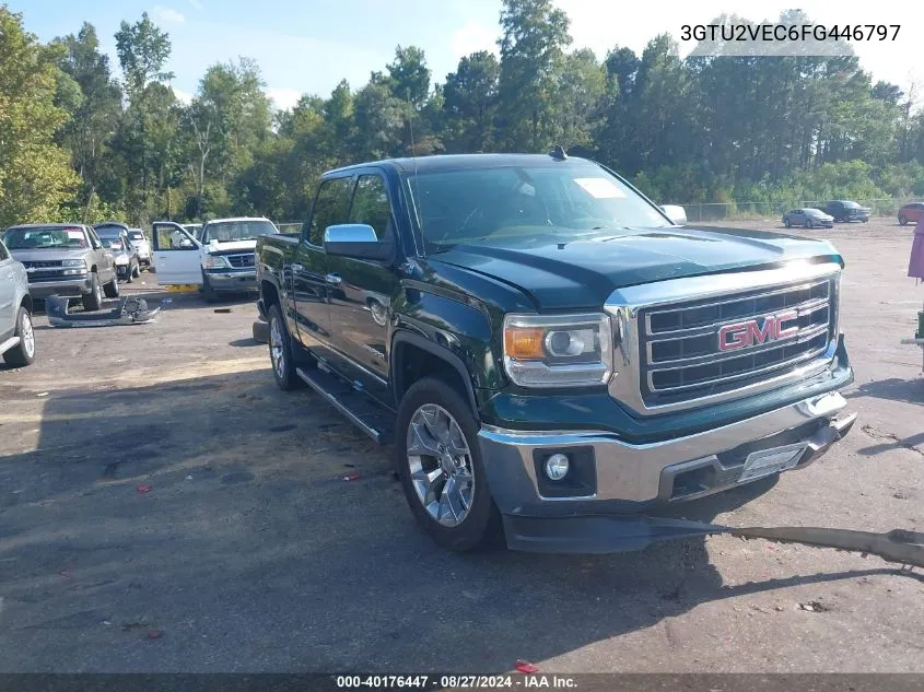 2015 GMC Sierra 1500 Slt VIN: 3GTU2VEC6FG446797 Lot: 40176447