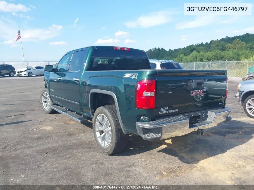 2015 GMC Sierra 1500 Slt VIN: 3GTU2VEC6FG446797 Lot: 40176447