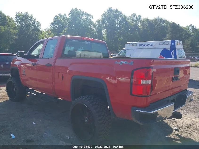 1GTV2TEH5FZ336280 2015 GMC Sierra 1500