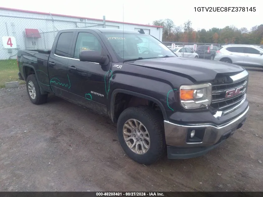 2015 GMC Sierra 1500 Sle VIN: 1GTV2UEC8FZ378145 Lot: 40207401