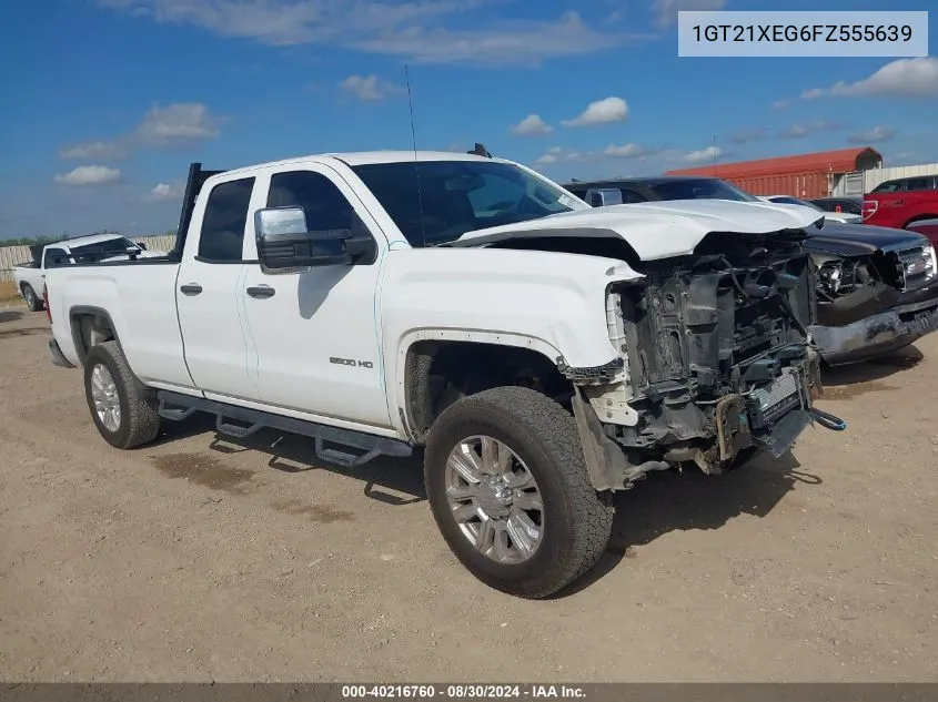 2015 GMC Sierra 2500Hd VIN: 1GT21XEG6FZ555639 Lot: 40216760