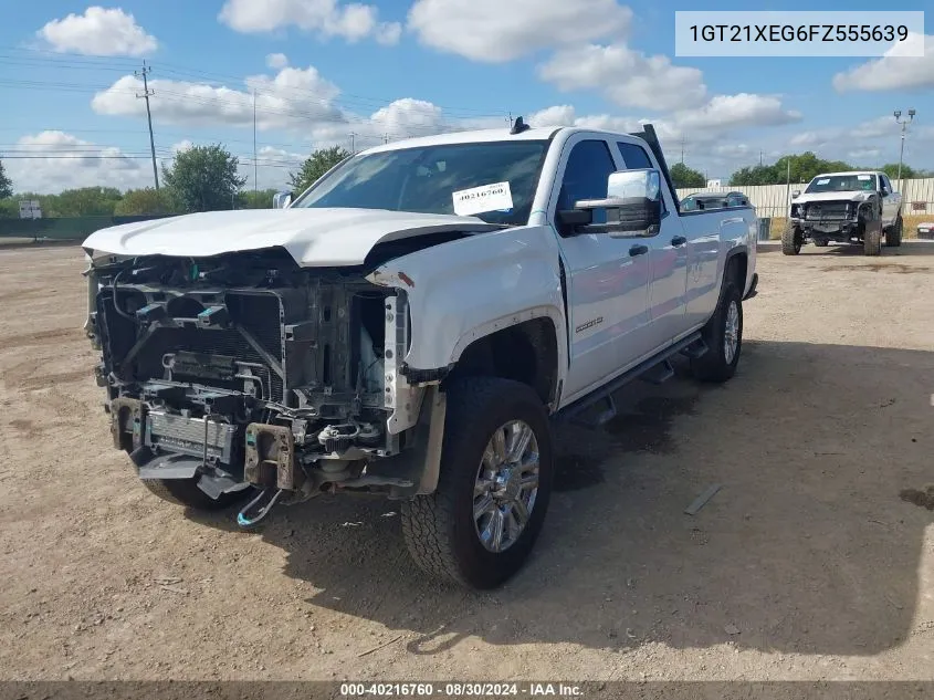 2015 GMC Sierra 2500Hd VIN: 1GT21XEG6FZ555639 Lot: 40216760