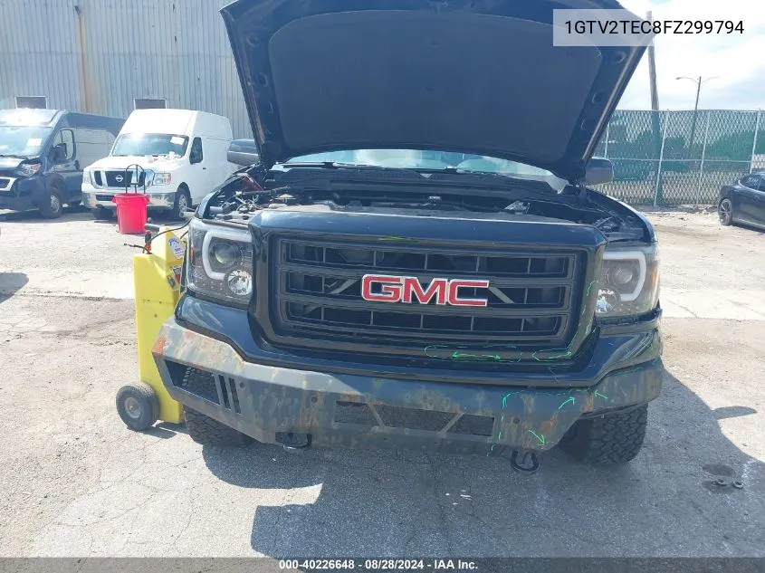 1GTV2TEC8FZ299794 2015 GMC Sierra 1500