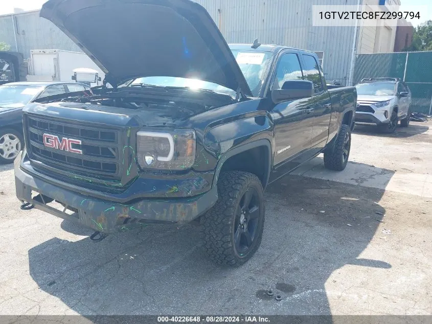 1GTV2TEC8FZ299794 2015 GMC Sierra 1500