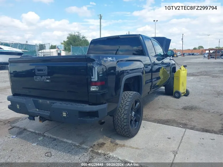 2015 GMC Sierra 1500 VIN: 1GTV2TEC8FZ299794 Lot: 40226648