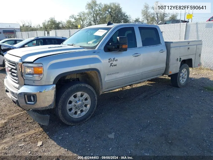 2015 GMC Sierra 2500Hd K2500 Sle VIN: 1GT12YE82FF590641 Lot: 40244453