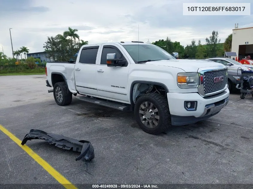 1GT120E86FF683017 2015 GMC Sierra 2500Hd Denali