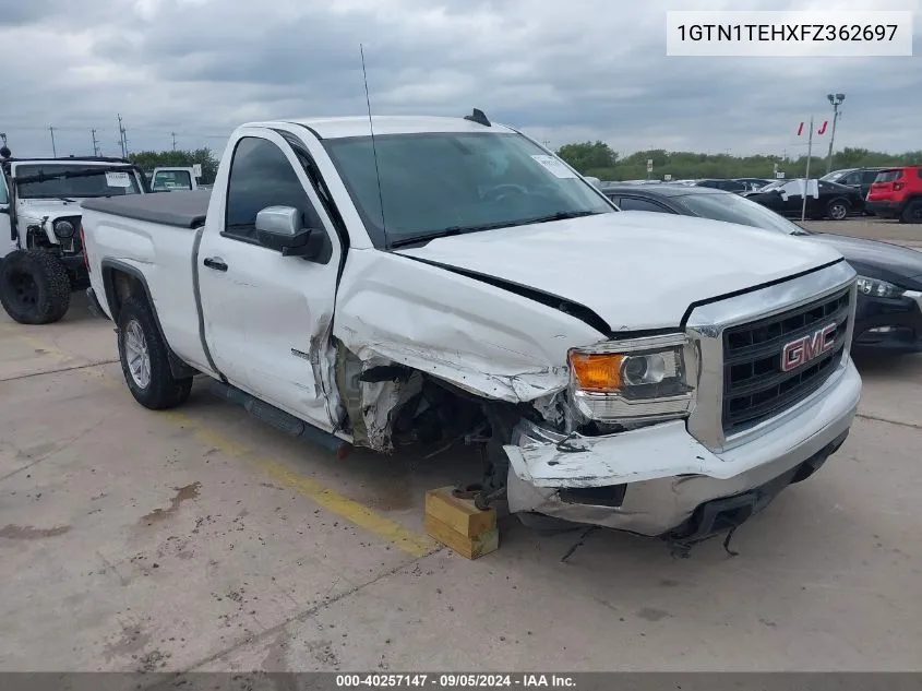 2015 GMC Sierra C1500 VIN: 1GTN1TEHXFZ362697 Lot: 40257147