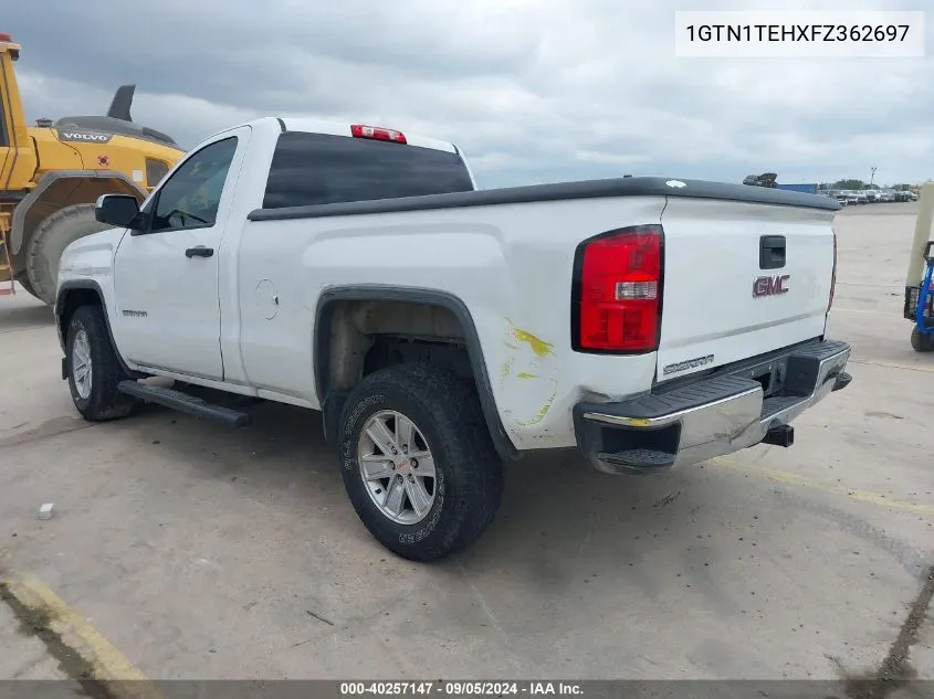 1GTN1TEHXFZ362697 2015 GMC Sierra C1500