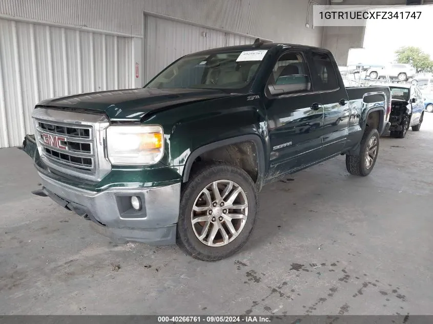 2015 GMC Sierra 1500 C1500 Sle VIN: 1GTR1UECXFZ341747 Lot: 40266761