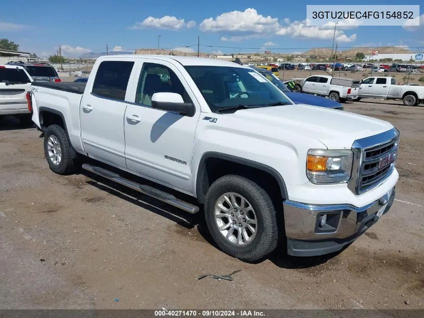 2015 GMC Sierra 1500 Sle VIN: 3GTU2UEC4FG154852 Lot: 40271470