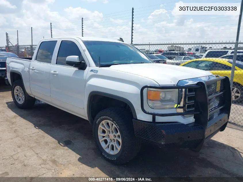 2015 GMC Sierra 1500 Sle VIN: 3GTU2UEC2FG303338 Lot: 40277415