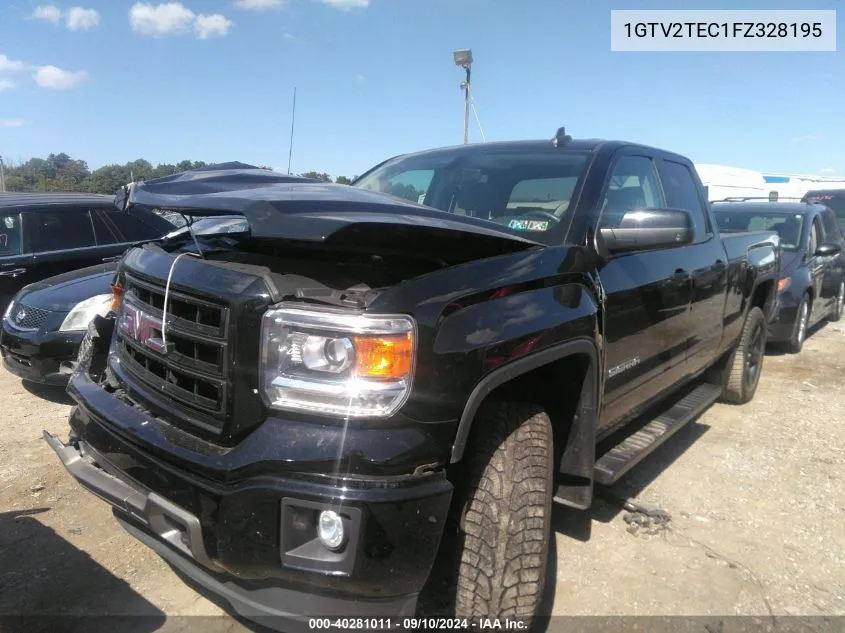 2015 GMC Sierra 1500 VIN: 1GTV2TEC1FZ328195 Lot: 40281011