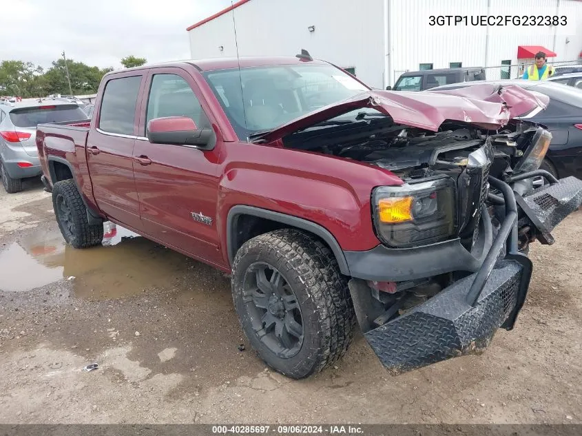 2015 GMC Sierra 1500 Sle VIN: 3GTP1UEC2FG232383 Lot: 40285697