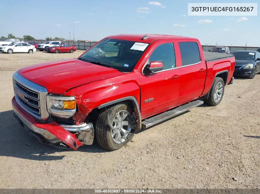 2015 GMC Sierra 1500 Sle VIN: 3GTP1UEC4FG165267 Lot: 40303697