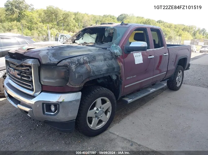 1GT22ZE84FZ101519 2015 GMC Sierra 2500Hd Slt