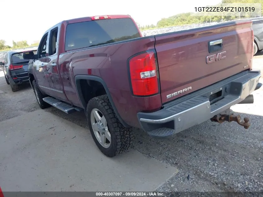 1GT22ZE84FZ101519 2015 GMC Sierra 2500Hd Slt