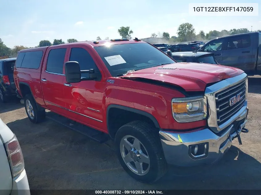 1GT12ZE8XFF147059 2015 GMC Sierra 2500Hd K2500 Slt