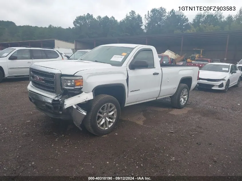 1GTN1TEC0FZ903583 2015 GMC Sierra 1500