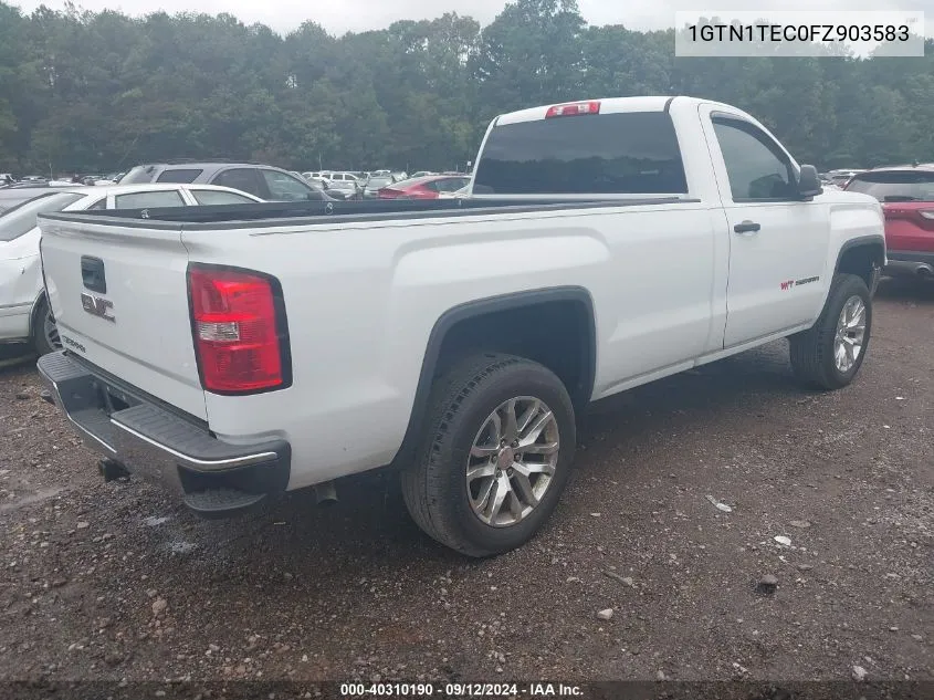 1GTN1TEC0FZ903583 2015 GMC Sierra 1500