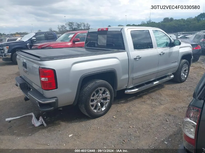 2015 GMC Sierra 1500 Slt VIN: 3GTU2VEC4FG330580 Lot: 40312448