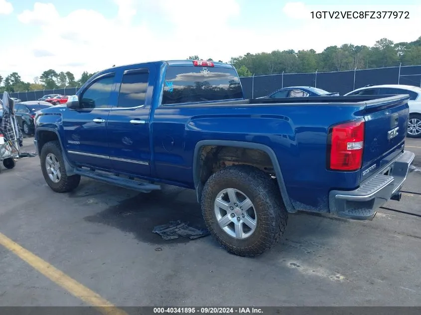 2015 GMC Sierra 1500 Slt VIN: 1GTV2VEC8FZ377972 Lot: 40341895