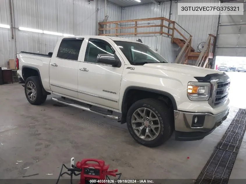 3GTU2VEC7FG375321 2015 GMC Sierra 1500 Slt