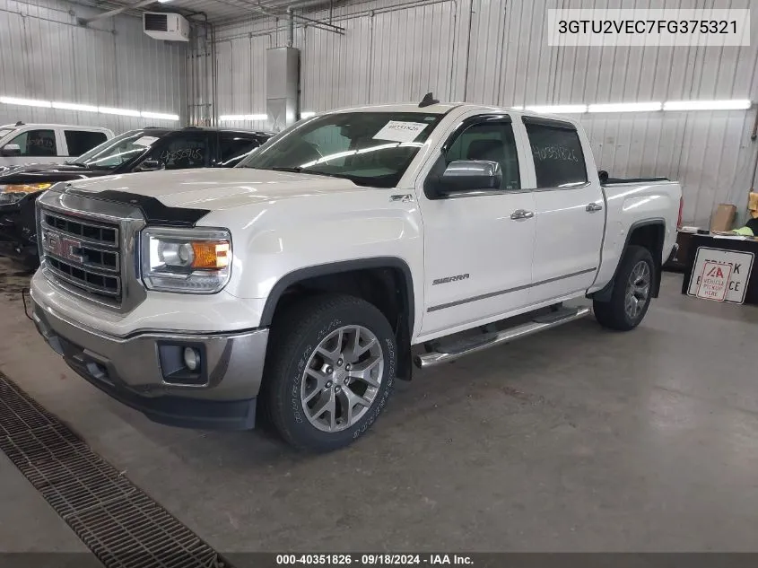 3GTU2VEC7FG375321 2015 GMC Sierra 1500 Slt