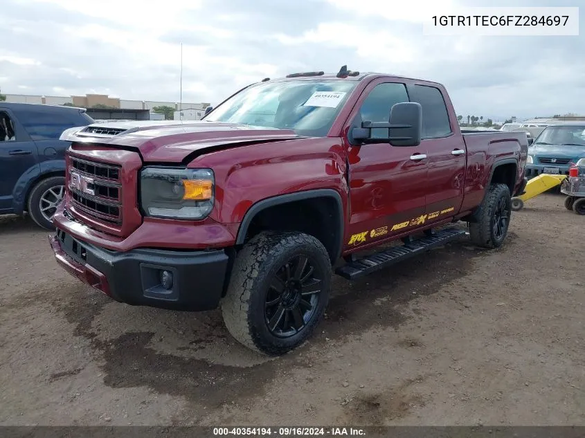 2015 GMC Sierra 1500 VIN: 1GTR1TEC6FZ284697 Lot: 40354194