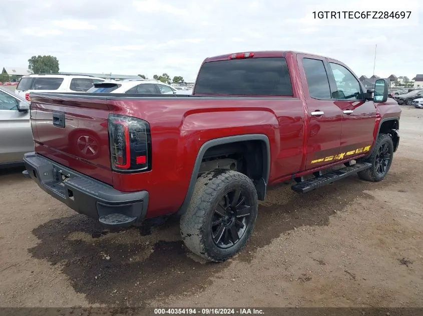 2015 GMC Sierra 1500 VIN: 1GTR1TEC6FZ284697 Lot: 40354194