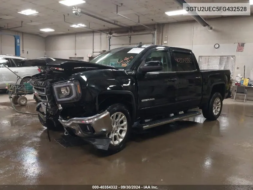 2015 GMC Sierra 1500 Sle VIN: 3GTU2UEC5FG432528 Lot: 40354332