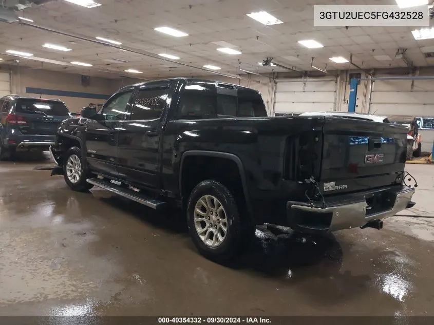 2015 GMC Sierra 1500 Sle VIN: 3GTU2UEC5FG432528 Lot: 40354332